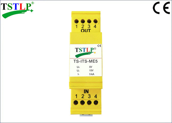 Perangkat Surge TTY / V11 / RS232 / RS485 / RS422 Fire Alarm Surge Protection